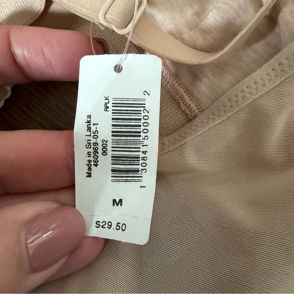 GAP Love Breathe Bralette Beige Womens M NEW - Picture 5 of 5